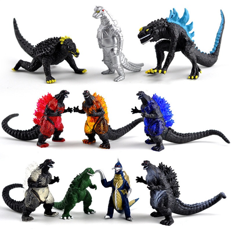 Home Office Kit - 10pcs/set Godzilla Movie Peripheral Mothra King