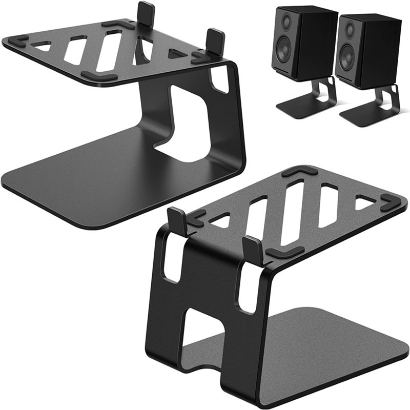 Monitor Riser Stand - 2pcs lot Desktop Speaker Stands Desktop