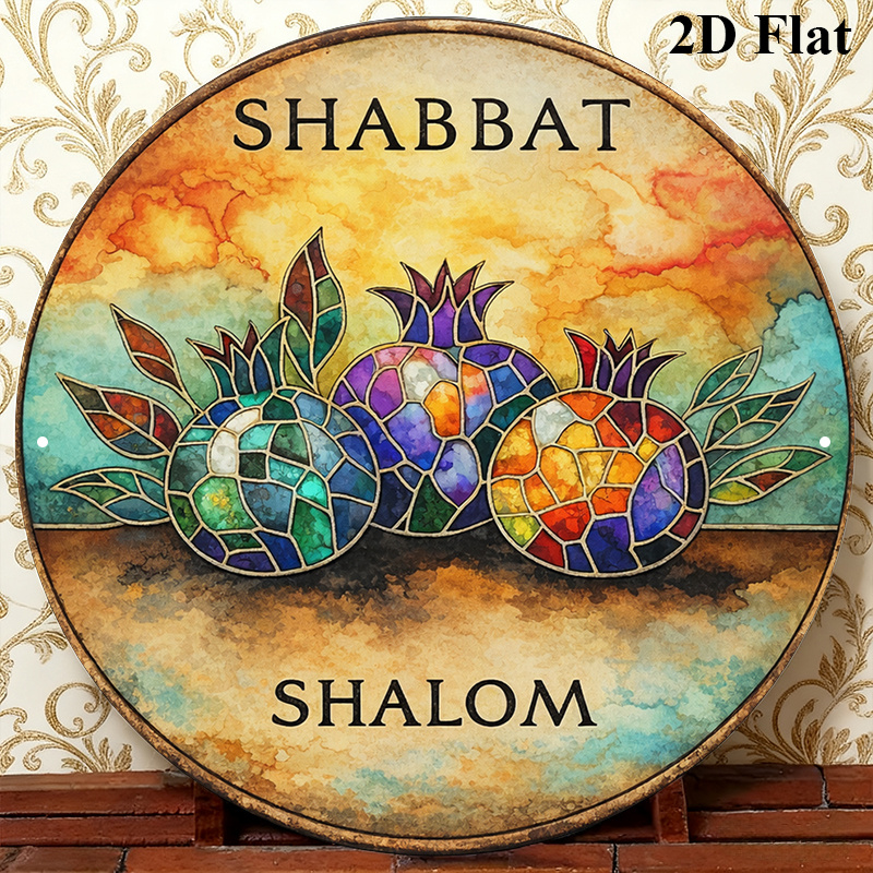 Home Office Decor - CIFBUY Vintage Aluminum Wall Art Waterproof