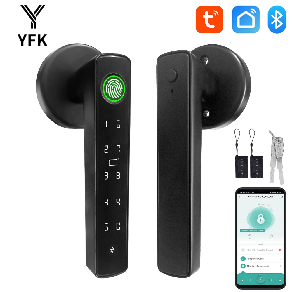 Home Office Login - YFK Tuya 5-in-1 Smart Door Handle