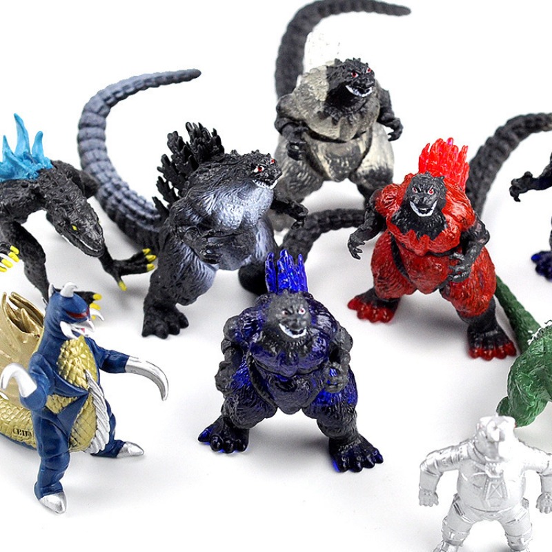 10pcs/set Godzilla Movie Perip - огляд і ціна Home Office Kit