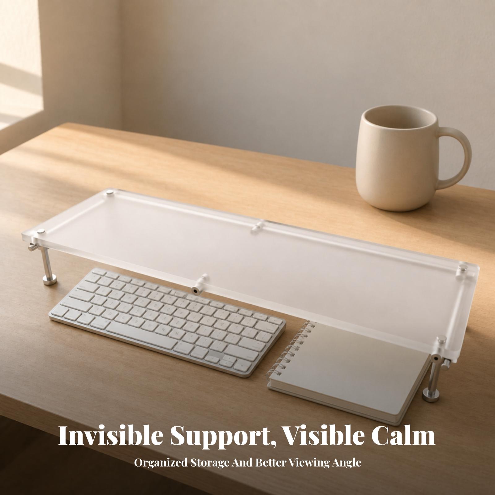 Acrylic Monitor Riser Display  - огляд і ціна Monitor Riser Stand