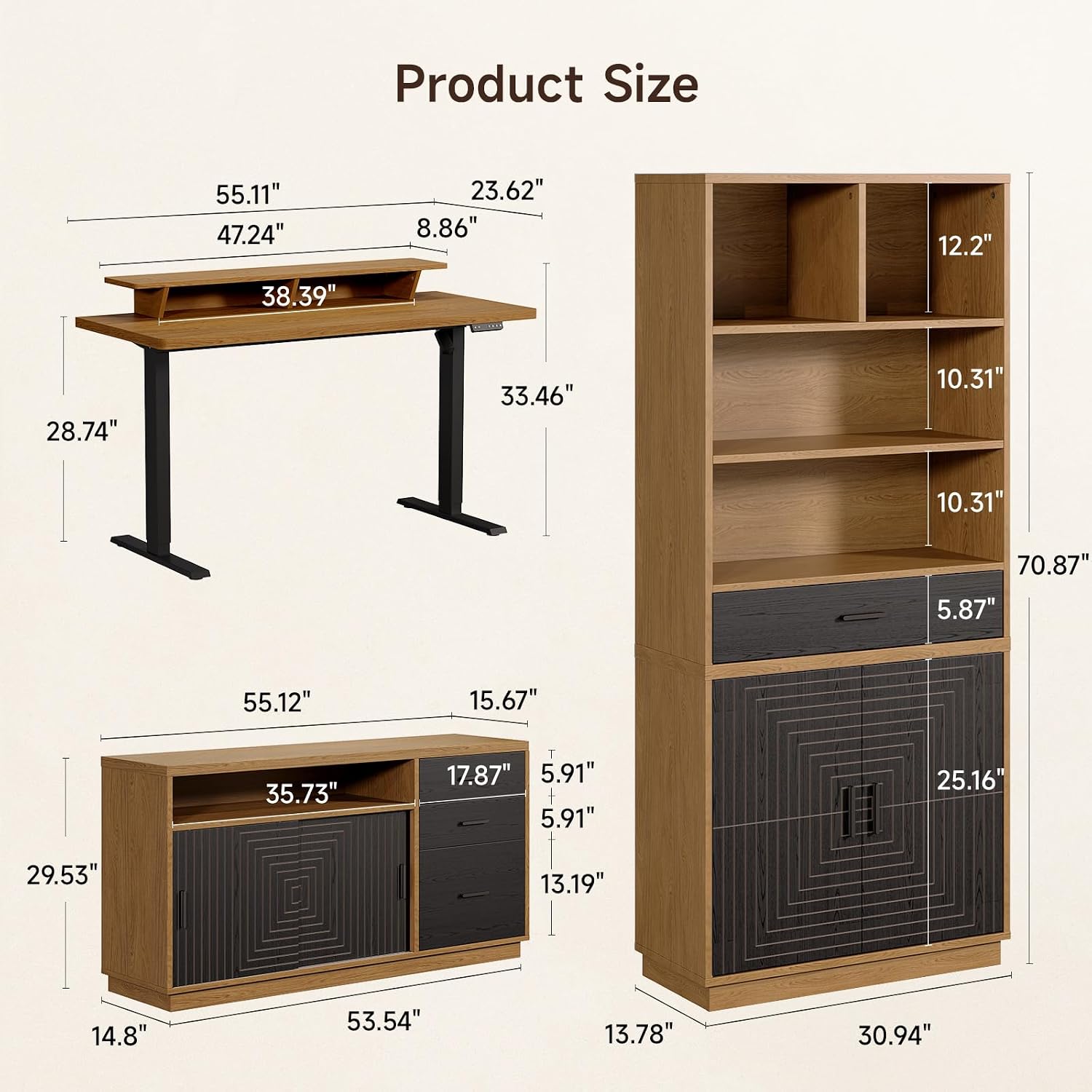 Modern Executive Desk & Table  - огляд і ціна Home Office Furniture Sets
