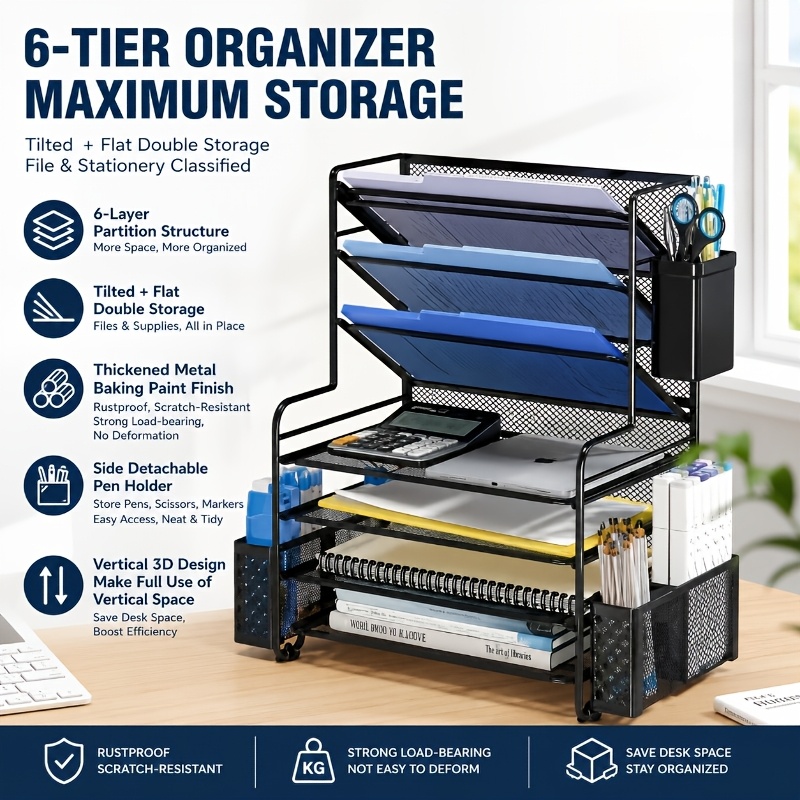 Desk Organizer Storage Contain - огляд і ціна Home Office Furniture Sets