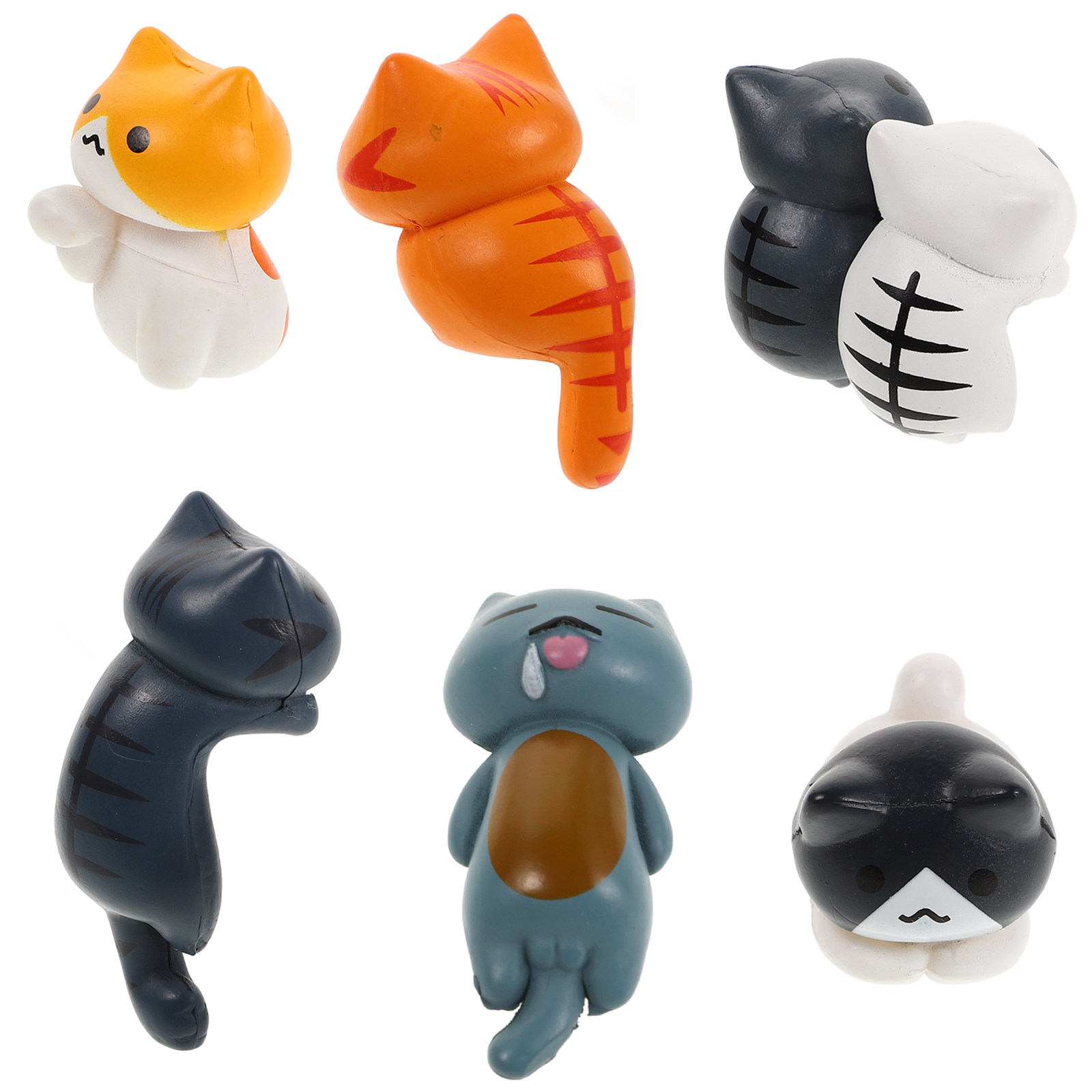 6Pcs Mini Cat Dashboard Decor  - огляд і ціна Home Office Interior Design