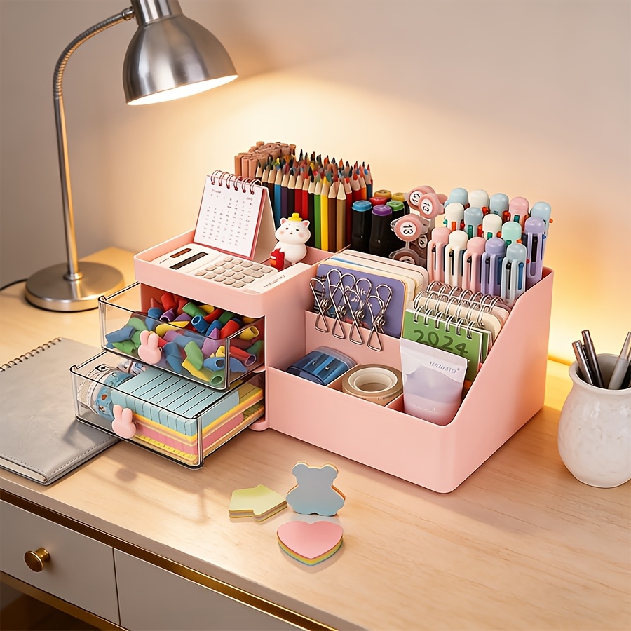 Cute Rabbit Desk Organizer Pen - огляд і ціна Home Office Furniture Sets