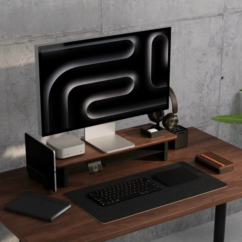Hot Sale! Walnut Monitor Stand - огляд і ціна Monitor Riser Stand