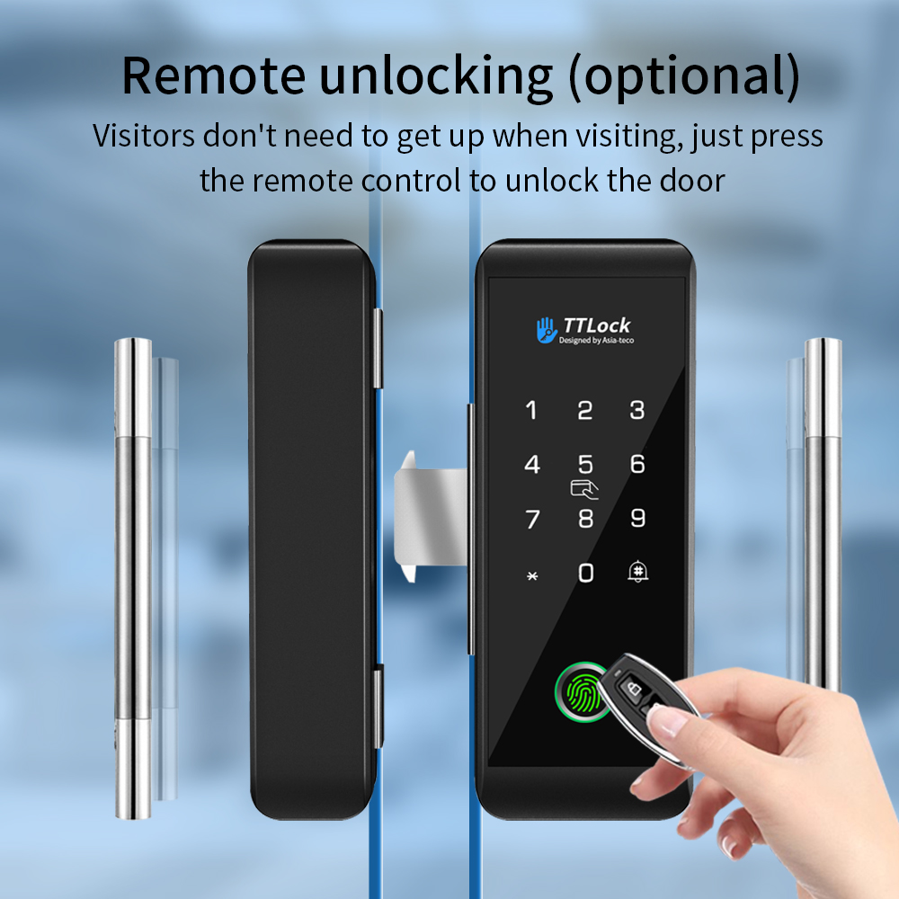 TTLOCK Smart Glass lock Finger - огляд і ціна Home Office Login