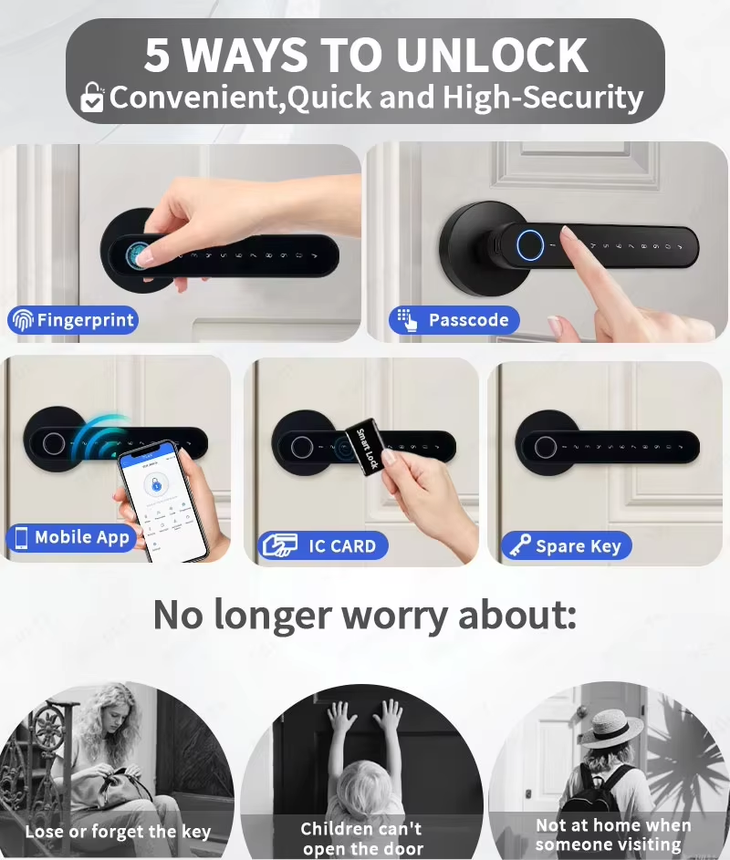 TTLock Smart Digital Door Lock - огляд і ціна Home Office Login